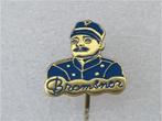 SP2066 Speldje Bromsnor blauw, Collections, Broches, Pins & Badges, Utilisé, Enlèvement ou Envoi