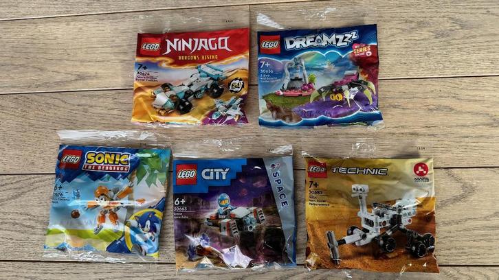 LEGO Polybags Ninjago, City, Sonic, Technic - nieuw, Kinderen en Baby's, Speelgoed | Duplo en Lego, Nieuw, Lego, Ophalen of Verzenden
