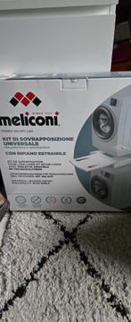 Stapelset met plastic plank voor wasmachine en droogkast, Ophalen of Verzenden, Nieuw