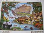 Noah's ark Clementoni Puzzel 2000 st, Hobby en Vrije tijd, Ophalen of Verzenden, Meer dan 1500 stukjes, Nieuw, Legpuzzel