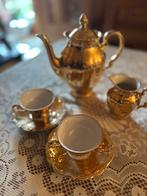 Fijne goudkleurige koffie/thee pot, Antiek en Kunst, Antiek | Servies compleet, Ophalen