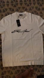 Nieuwe Emporio Armani T shirt signature, wit, XXL, Ophalen of Verzenden, Nieuw, Wit
