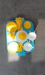 Speelgoed dienblad met koffieset , Fisher Price, Gebruikt