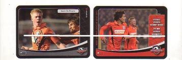 Megakicks / Kevin De Bruyne - Jelle Vossen / 2 trading cards beschikbaar voor biedingen