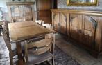 Eiken tafel (zonder de stoelen), Ophalen, Gebruikt, Klassiek, 4 tot 6 stoelen