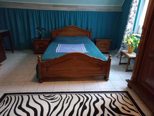 Chambre à coucher en chêne complète, Huis en Inrichting, Slaapkamer | Complete slaapkamers, Zo goed als nieuw, Tweepersoons, Ophalen