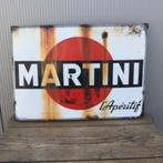 Emaille bord MARTINI, Ophalen, Gebruikt, Reclamebord