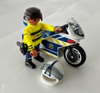 Politie motorfiets Playmobil - compleet, Ophalen of Verzenden, Zo goed als nieuw, Complete set
