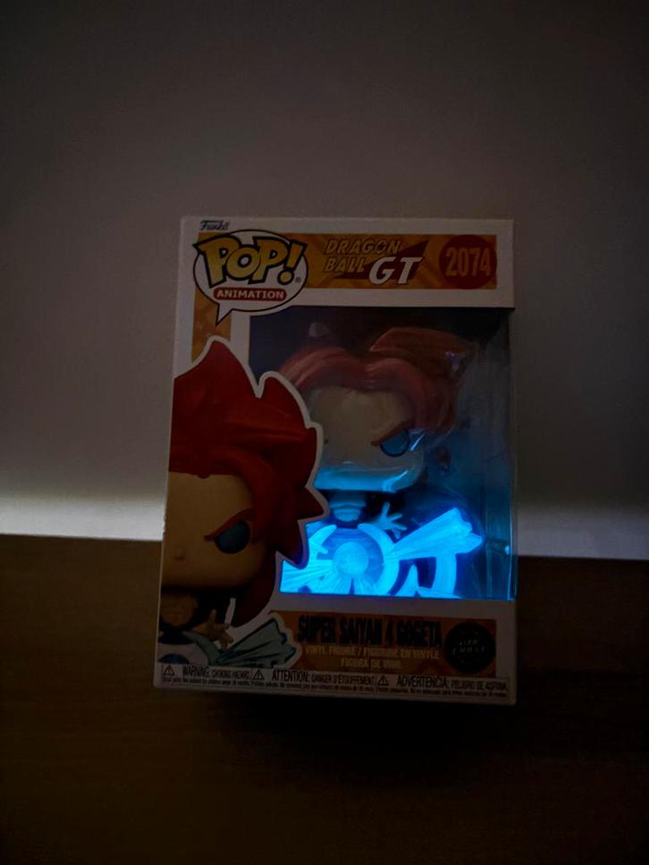 Funko POP Chase Glow Gogeta Super Saiyan 4 2074 Dragon Ball, Verzamelen, Poppetjes en Figuurtjes, Ophalen of Verzenden