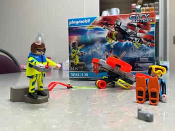 PLAYMOBIL Redding op zee: reddingsduiker met reddingsdrone beschikbaar voor biedingen