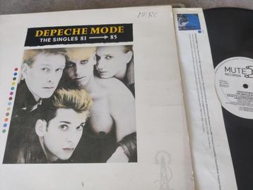 Depeche mode (singles 81 tot 85, openklapbare hoes, mute beschikbaar voor biedingen