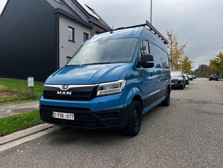 Zeer goede MAN TGE  3.140 44dkm 2022, Auto's, Bestelwagens en Lichte vracht, Particulier, ABS, Achteruitrijcamera, Adaptieve lichten