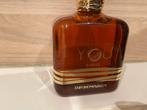 Armani stronger with you amber, Ophalen of Verzenden, Zo goed als nieuw