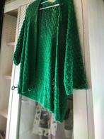 Nieuwe groene cardigan / gilet 1 maat, Ophalen of Verzenden, Nieuw, Groen