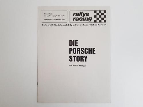 Originele Porsche speciale druk - Die Porsche Story 1970, Boeken, Auto's | Folders en Tijdschriften, Porsche, Ophalen of Verzenden