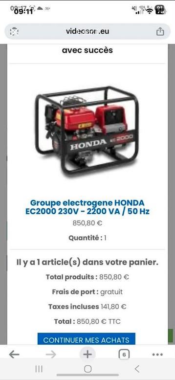 Groupe honda  beschikbaar voor biedingen