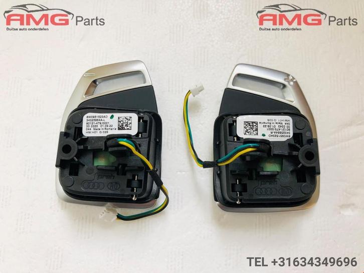 AUDI S Line Stuur Flippers S1 S3 RS3 S4 RS4 S5 RS5 RS Q3 Q4, Auto-onderdelen, Besturing, Audi, Gebruikt