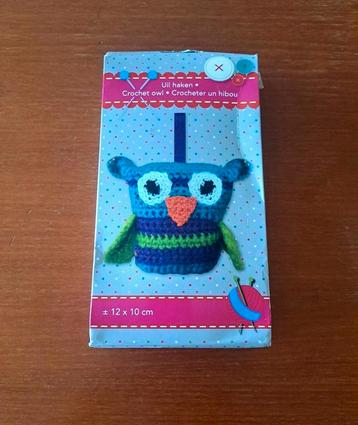 Kit Crochet hibou coloré 