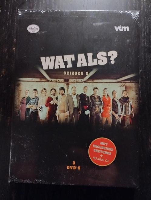 Wat als? Seizoen 2 Nieuw in verpakking!, CD & DVD, DVD | Comédie, Neuf, dans son emballage, Comédie d'action, Coffret, Envoi