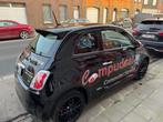 Fiat 500 electrisch, Auto's, Automaat, Zwart, Zwart, Leder