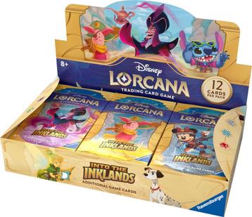 Lorcana Into The Inklands Booster Box Eng beschikbaar voor biedingen