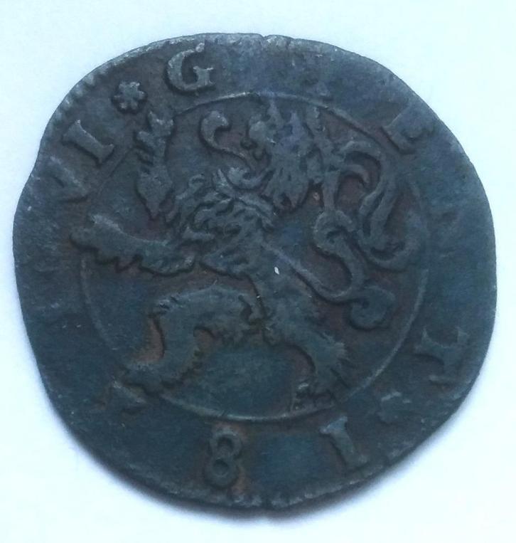 VI mijten 1581 GENT in oproer tegen Filips II, Postzegels en Munten, Munten | België, Setje, Overig, Ophalen of Verzenden