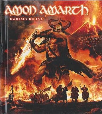 CD -DVD Amon amarth,Surtur rising.Limited edition,digibook. beschikbaar voor biedingen