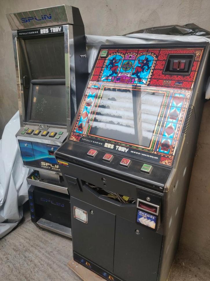 Gokkasten splin en super joker, Verzamelen, Automaten | Gokkasten en Fruitautomaten, Zo goed als nieuw, Ophalen