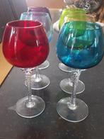 Verres à vin colorés, Ophalen