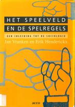 Te Koop HET SPEELVELD EN DE SPELREGELS Vranken Henderickx, Ophalen of Verzenden, Gelezen, Vranken Henderickx, Sociale wetenschap