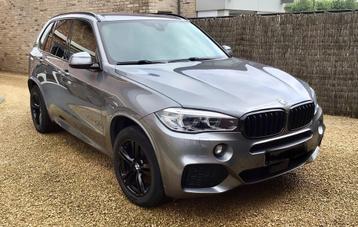 BMW X5, XDRIVE40E, Mpakket, 2017, KM 108000. € 28000., Cuir, Argent ou Gris, Achat, Noir