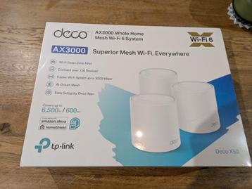 Wifi versterker TP-Link Deco X50 (3-pack) beschikbaar voor biedingen