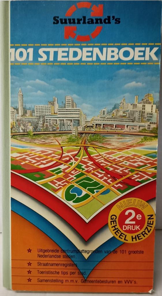 101 Stedenboek, Boeken, Reisgidsen, Zo goed als nieuw, Reisgids of -boek, Benelux, Overige merken, Ophalen