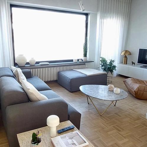 Poef Bolia Cosima 123 x 93 cm, Huis en Inrichting, Zetels | Voetbanken en poefs, Gebruikt, 75 tot 100 cm, 100 tot 125 cm, Rechthoekig