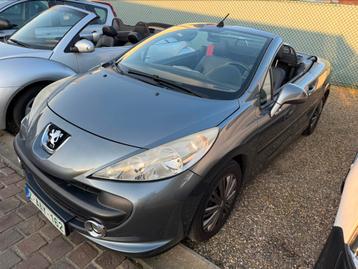 Peugeot 207 cabrio 1.6i 2008 165000km airco! Blanco gekeurd!, Autos, Entreprise, Cabriolet, Boîte manuelle, Essence