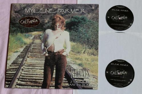 Mylène Farmer - double Maxi vinyl California - EO 1996, CD & DVD, Vinyles | Pop, Utilisé, 1980 à 2000, Enlèvement ou Envoi