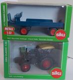 Siku 3463,3459 Classic Lanz Bulldog Avec remorque classique., SIKU, Enlèvement ou Envoi, Neuf, Tracteur et Agriculture