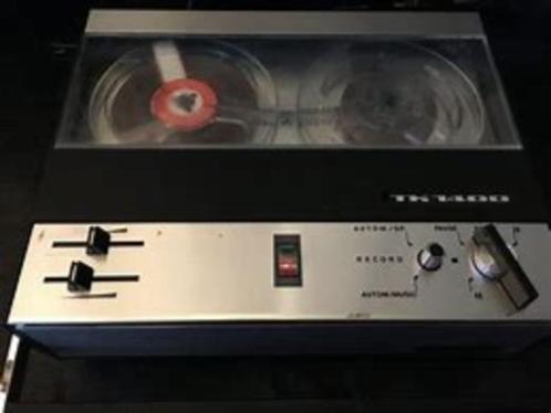 Reportersbandopnemer met spoelen GRUNDIG TK1400, Audio, Tv en Foto, Bandrecorder, Bandrecorder, Met stofkap, Met banden, Ophalen of Verzenden
