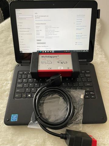 OBD2-Diagnosegerät mit Laptop/Tablet für alle PKW und LKW –  beschikbaar voor biedingen