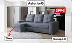 🌟 Découvrez le canapé lit  Astoria à 399€, Neuf, 140 cm, Autres dimensions, Deux personnes