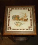 Mooie pied de stalle/tabouret, Antiek en Kunst, Antiek | Woonaccessoires, Ophalen