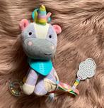 Eenhoorn knuffel met bijtring en rammelaar (Skip Hop), Kinderen en Baby's, Ophalen of Verzenden, Zo goed als nieuw, Rammelaar