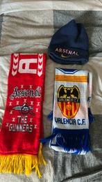 Arsenal sjaal en muts en Valencia sjaal, Kleding | Heren, Mutsen, Sjaals en Handschoenen, Ophalen, Zo goed als nieuw, Muts