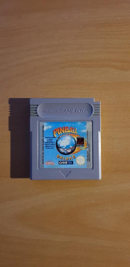 Pinball Deluxe PAL GameBoy, Consoles de jeu & Jeux vidéo, Jeux | Nintendo Game Boy, Utilisé, Autres genres, 1 joueur, À partir de 3 ans