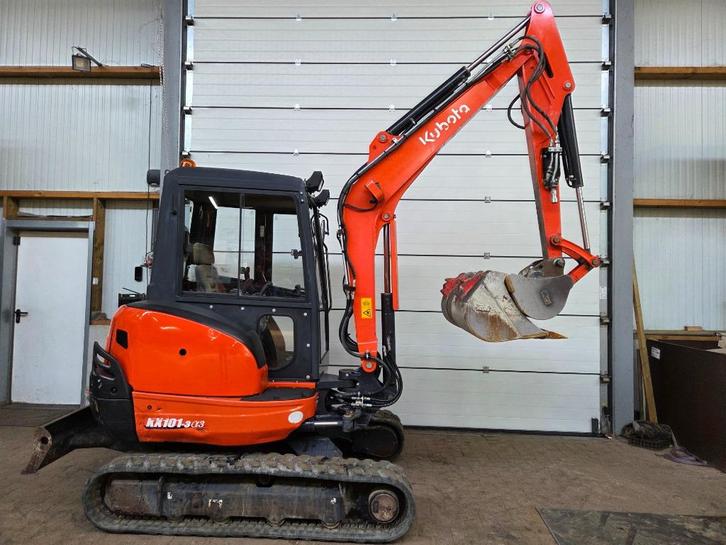 Kubota KX101-3A (2015) 2605uur!!, Zakelijke goederen, Machines en Bouw | Kranen en Graafmachines, Graafmachine, Ophalen