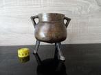Antieke bronzen grape of kookpot 17e eeuw, Antiek en Kunst, Ophalen of Verzenden, Brons