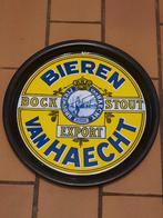 Assiette à bière émaillée Beers Van Haecht, Enlèvement ou Envoi, Comme neuf