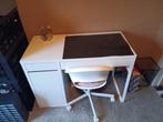 Bureau + stoel, Huis en Inrichting, Bureaus, Ophalen, Zo goed als nieuw, Bureau