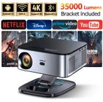 Nieuwe 4K UHD-projector Led home cinema, Audio, Tv en Foto, Beamers, Ophalen, Horlat 2025, LED, Nieuw