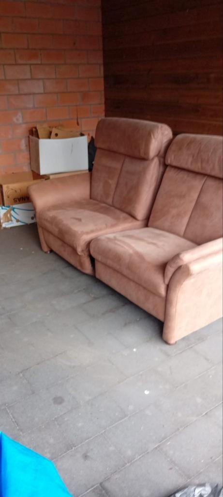 Zetel  2-zit, met relax  onmiddellijk beschikbaar, Huis en Inrichting, Zetels | Complete zithoeken, Zo goed als nieuw, Overige materialen